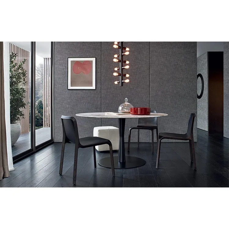 modern black round dining table modern black round dining table