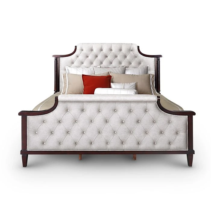 Lift up Ottoman Storage Bed Fabric Upholstery Bed