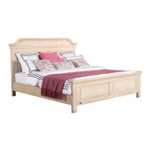 5-Star Fancy Hotel Bedroom Fixed Wooden Finished Surface Genuine Leather Furniture Set for Wholesale